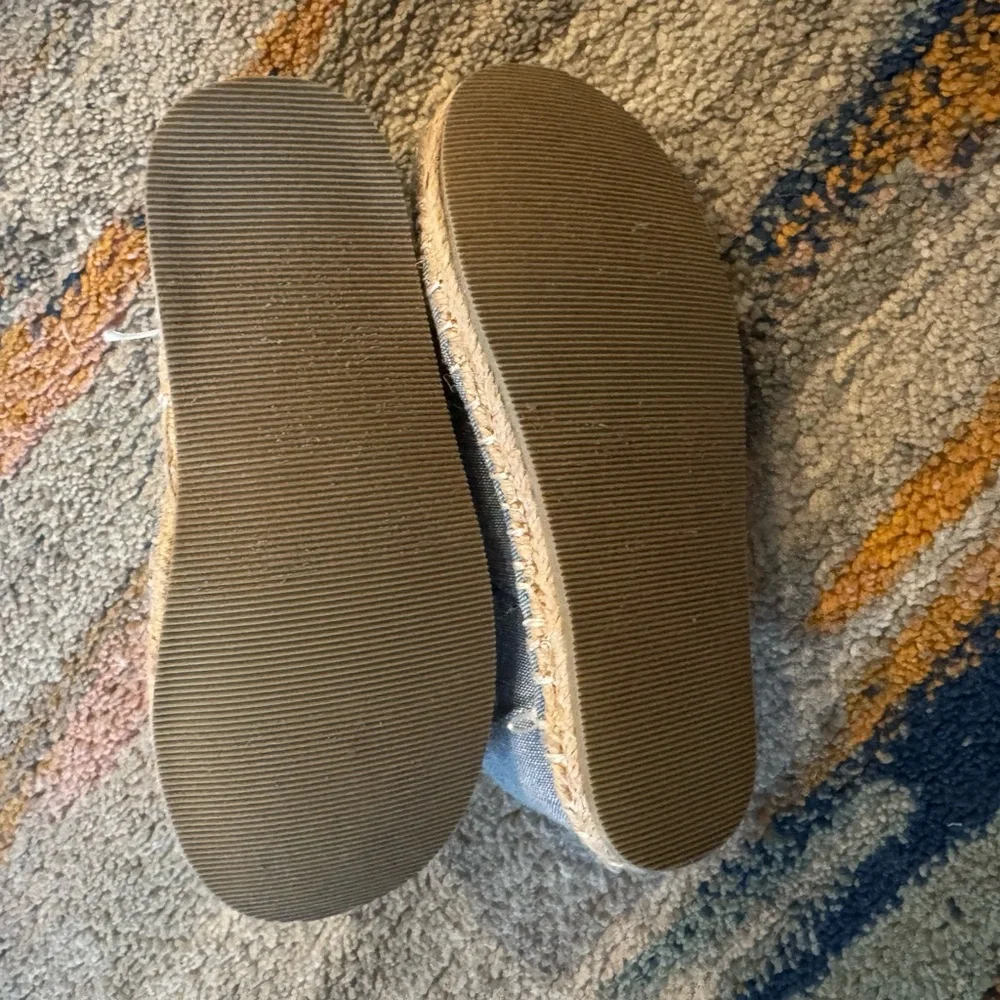 Gymboree Linen Blue Kids Moccasins